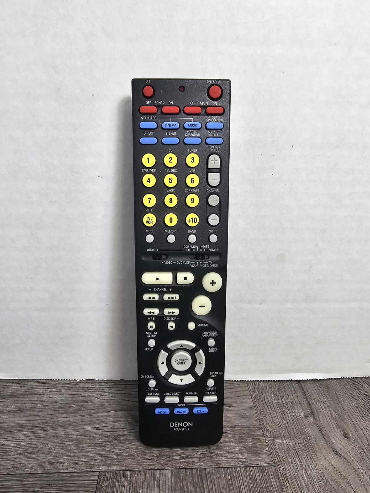 DENON RC-978 Stereo Receiver Remote Control for AVR-786, AVR