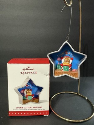 2015 Hallmark Cookie Cutter Christmas 4 Keepsake Ornament QX9187