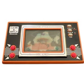 Super Nintendo Game Watch Fire Attack #945a08