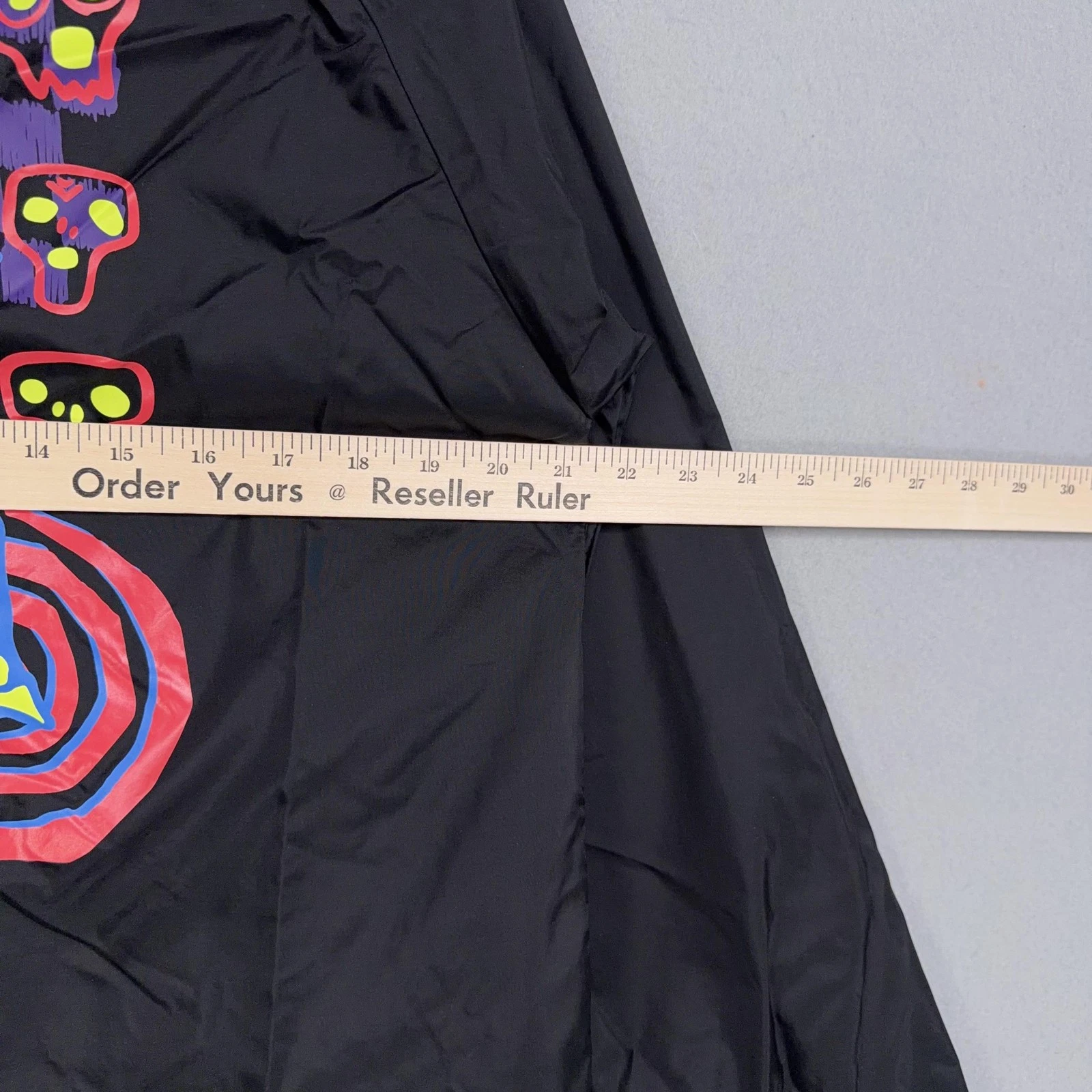 Vans Jacket Mens Medium Black Nightmare Before Christmas Oogie Boogie Coach - product detail image 9