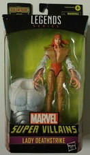 Marvel Legends Super Villains Lady Deathstrike Action Figure  Xemnu BAF