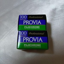 FUJICHROME PROVIA 100 film, set of 2