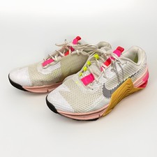 Nike Metcon 7 x 'Rawdacious' Women's Sz 10 White Athletic Training Sneaker Shoe
