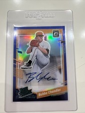2023 Optic Rated Prospect Signature Bubba Chandler #RPS-BC 21/25 Blue Holo