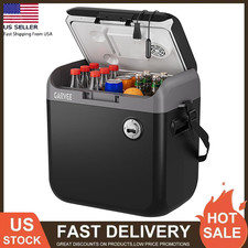 30L Portable Thermoelectric Fridge 12V Car Cooler  Warmer for Camping Travel
