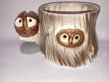 Giftware Co Owls In Tree Ceramic Planter