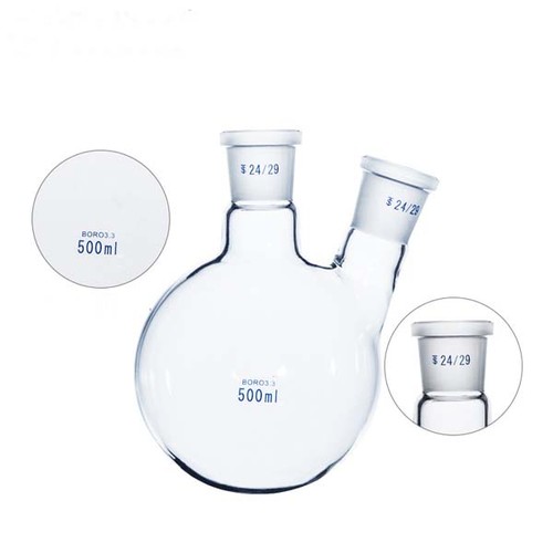 Laboratory flask glassware Science Glass 14#-29# Chemistry 5-1000ml Bottle thick - Picture 4 of 4