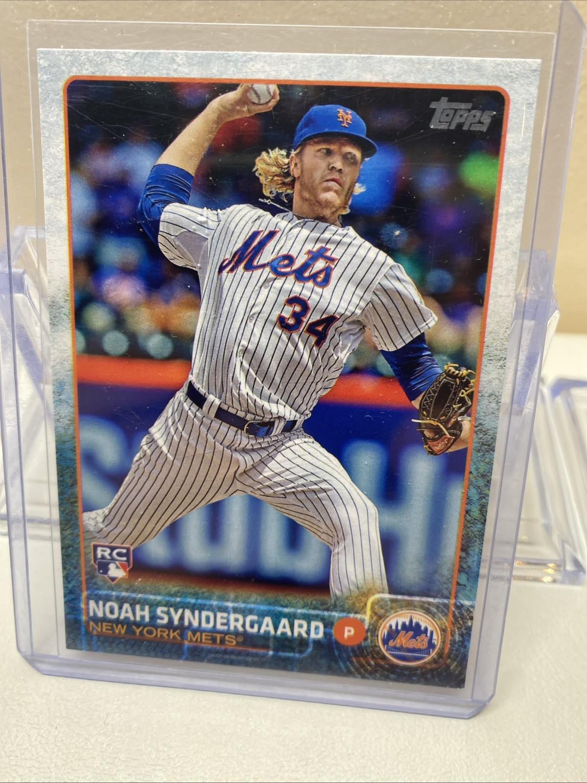 NOAH SYNDERGAARD ⚾️ 2015 Topps Update Rookie #US157 RC | New York Mets | 