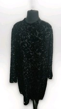 Whistles Black Embellished Evening Dress Size 20
