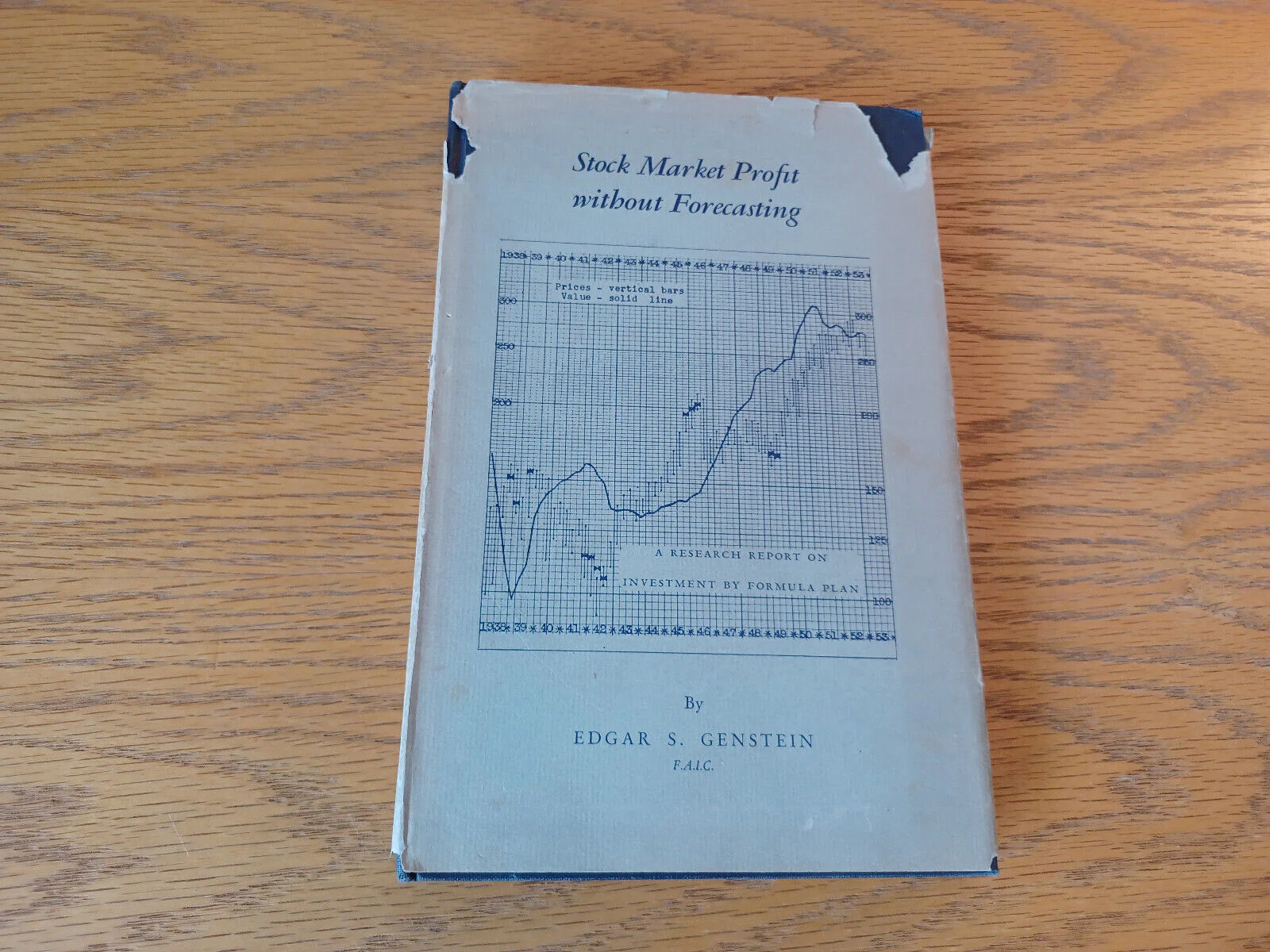 Stock Market Profit Without Forecasting Edgar S Genstein 1954 Limited First Edit