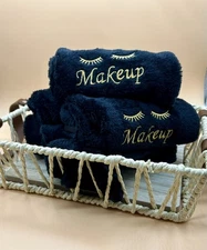 Makeup Remover Premium Microfiber Washcloths Soft, Reusable Face Towels 6Pk NEW