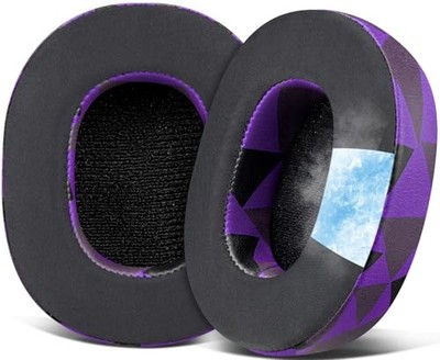 Soulwit Hesh3 CG Purple Black Headphones Over-ear Wireless Cotton Memory Foam