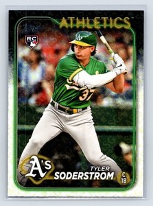 2024 Topps All-Star Game Baseball #244 Tyler Soderstrom RC ASG Foil Athletics
