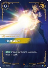 Final Spark (022/024) - Origins Proving Grounds  (Riftbound TCG) Near Mint — live eBay listing