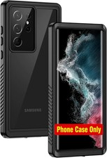 Samsung Galaxy S22 Ultra Case, IP68 Waterproof Dustproof Heavy Duty Full Body Ca