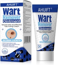 Wart Relief Cream for Genital, Plantar, Common, Flat & Filiform Warts