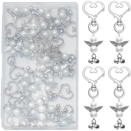 22 Pcs Keychain Accessories Cute Keychains Bride Pendant - Picture 3 of 11