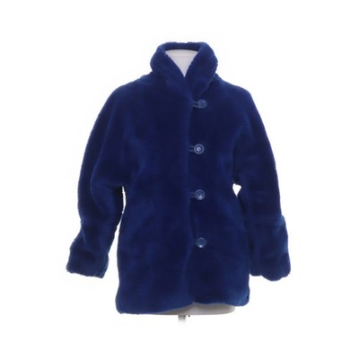 TTC, Mantel, Mädchen, Größe: 140, Blau, Polyamid/Viskose/Wolle, Einfarbig #zoa