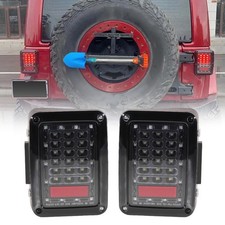 JK LED Tail Light Assembly Wrangler Tail Lamp w/Brake Light  Turn Signal for...