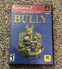 BULLY PS2 Disc & Case No Manual Map Greatest Hits Rockstar Games PlayStation