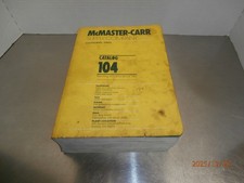 1998 Vintage McMaster Carr Supply Company Catalog #104