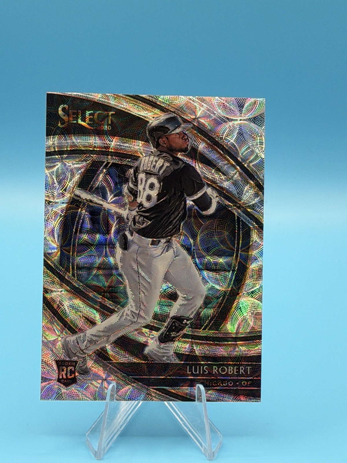 2020 Panini Select - Premier Luis Robert #141 Scope Prizm (RC)