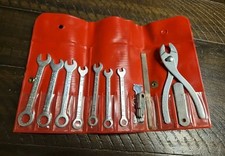 Vintage 12 Piece Ignition Wrench Tool Set Usa - Missing Screwdriver. Nice Cond.