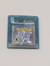 Pokemon Crystal Nintendo GBC - New Battery, Authentic, Tested, Fast Shipping!