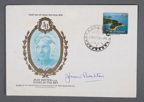 MayfairStamps New Zealand FDC 1993 Jean Batten Aviation Pilot First Day Cover aa