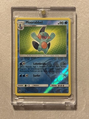   Pokémon-Karte | Moorabbel 34/168 | Reverse-Holo | in Magnet-Hülle! Deutsch