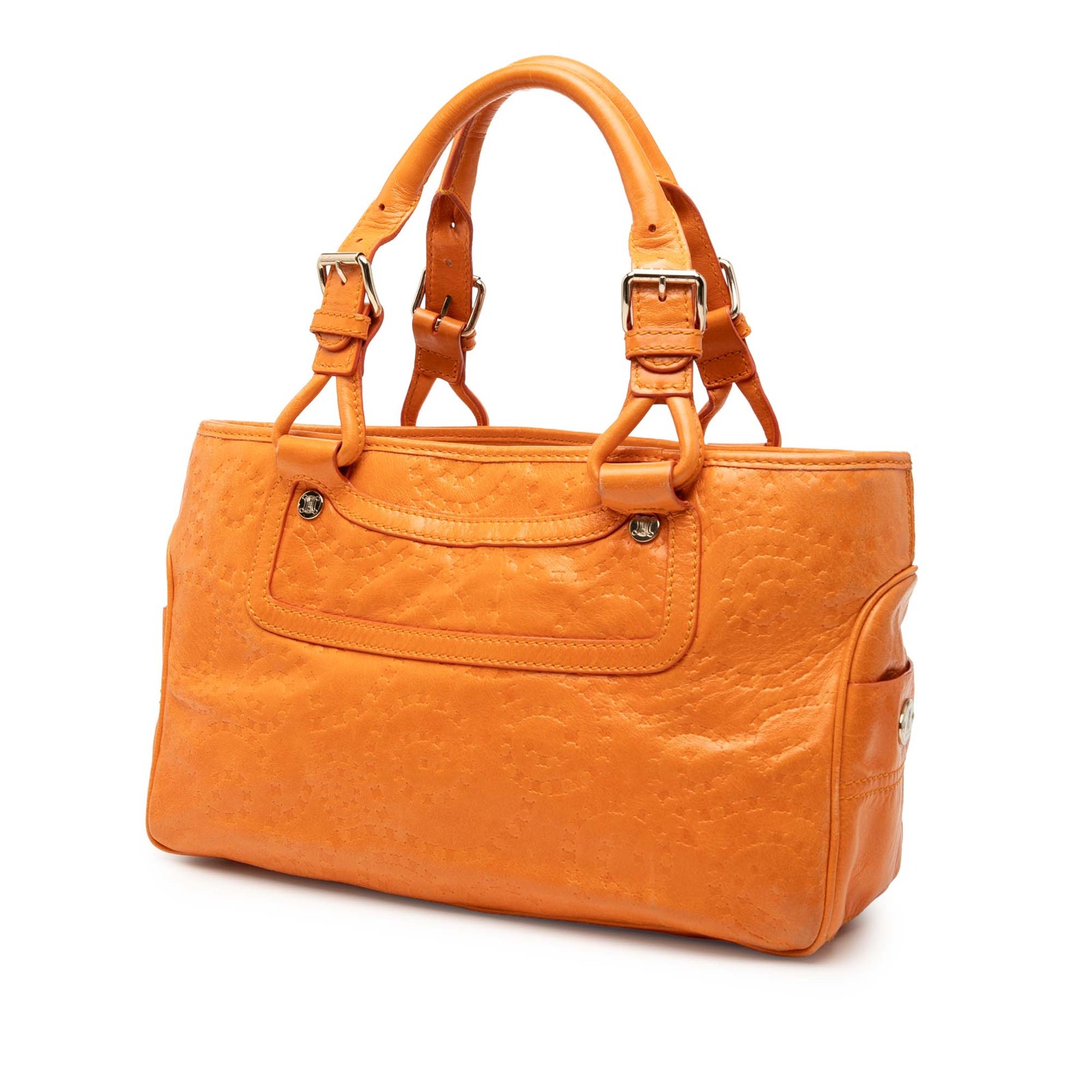 Authenticated Celine Spiraling Macadam Embossed B… - image 2