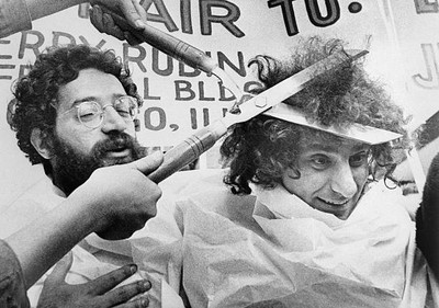 Chicago Abbie Hoffman Lee Weiner two eight defendants charged cons- Old Photo