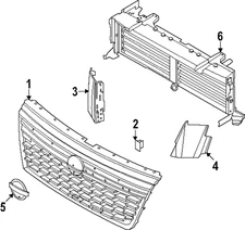 Genuine Nissan Shutter 21421-7KA0A