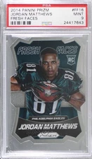 2014 Panini Prizm Fresh Faces Jordan Matthews #FF16 PSA 9 MINT Rookie RC