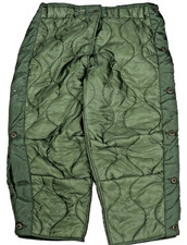 NEW Medium Long - M65 Field Trouser Liner Pants Cold Weather Quilted