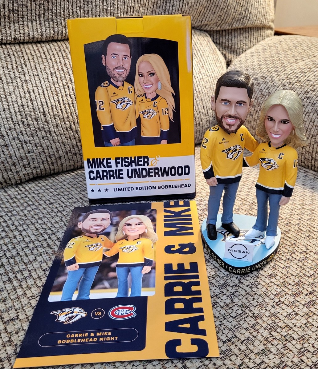 Mike Fisher & Carrie Underwood Nashville Predators Music City