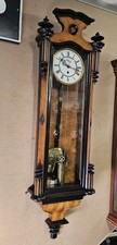 Walnut Single Weight Vienna regulator wall Clock 