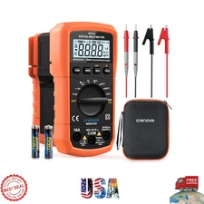 Professional Digital Multimeter: 6000 Counts with LED Backlight and Accessories