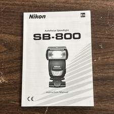 Nikon Sb 800 Instruction Manual M
