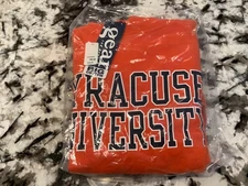 syracuse University gear sports cotton hoodie sweatshirt orange basketball XXL