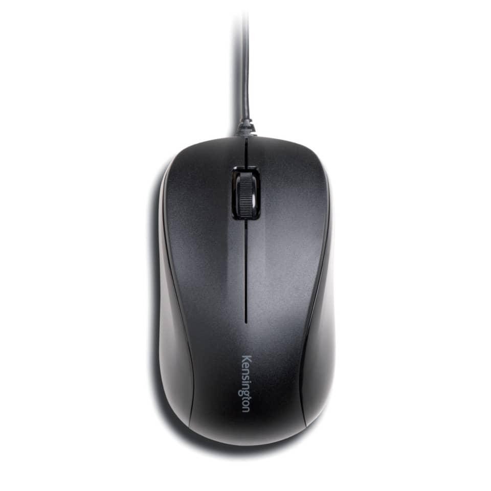 Kensington Nero Valumouse (Cablato), Mouse, - Immagine 3