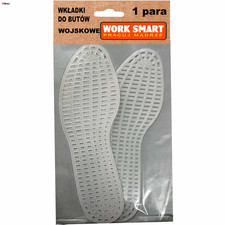 Solette militari 27 cm per scarpe, misura 42, griglia in plastica...