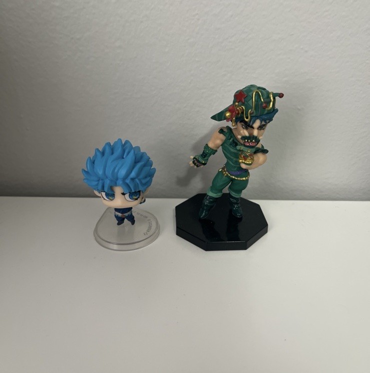 JJBA Jojo’s Bizarre Adventure Jonathan Joestar wcf mini figuras de anime gashapon