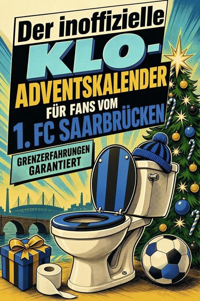 Der Inoffizielle Klo-Adventskalender FüR Fans Vom 1. FC SaarbrüCken Lily Hofmann-image