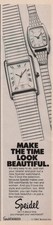 1984 Vintage Print Ad Speidel Watchbands Fashion Make The Time Look Beautiful