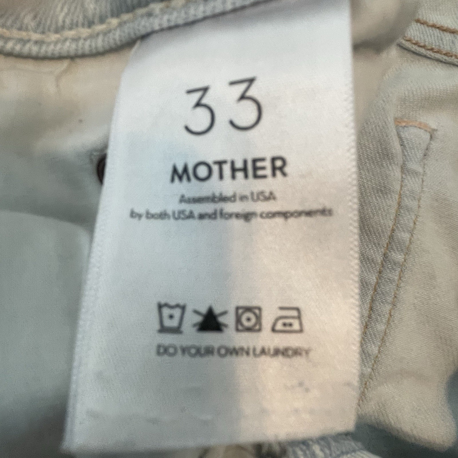 $265 MOTHER The PIXIE TOMCAT ANKLE Button Light P… - image 18