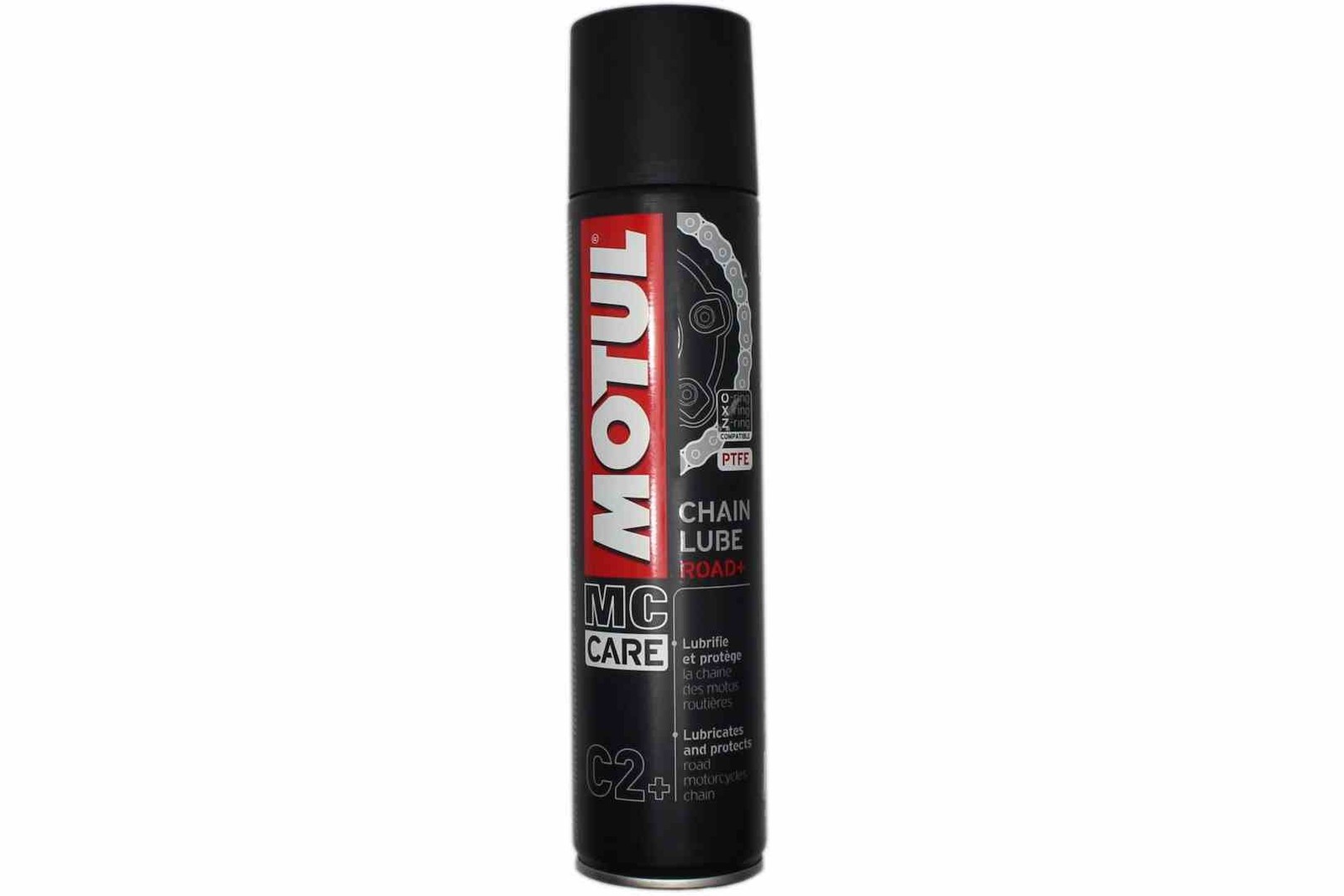 MOTUL C2+ Lubrifiant de chaîne de moto 400ml blanc haute adhérence