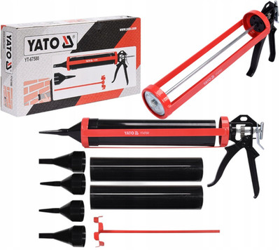 PROFI Kartuschenpresse Mörtelpresse Auspresspistole Mörtelpistole YATO YT-67580