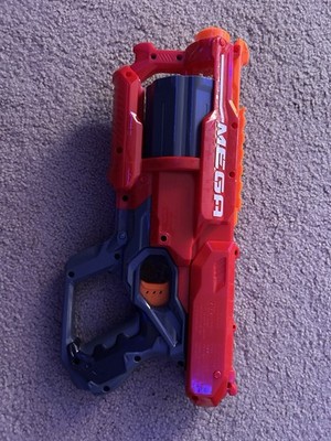 NERF Mega CycloneShock Red Dart Gun Blaster Toy for Ages 8-11, 12-16 Years