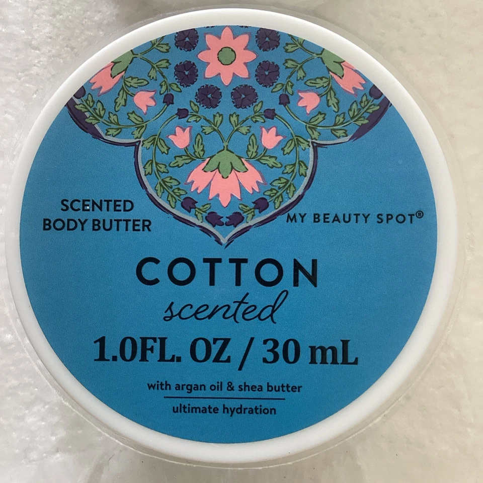 Juego de 3 manteca corporal My Beauty Spot nutritiva nueva sin caja rosa inglesa dulce peonía algodón Foto 2 de 4